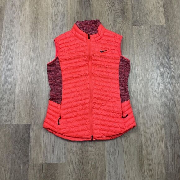 Nike Golf Vest Womens Small Aeroloft Insulated Quilted Running Training - Picture 1 of 11